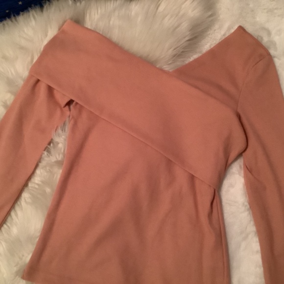 Pink Ribbed Sweater - Picture 2 of 2